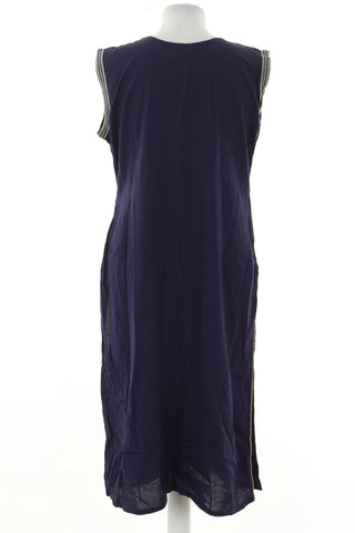 Dunkelblaue Tunika mit Muster