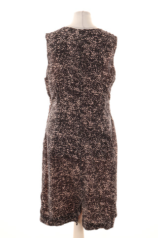 Kleid mit Muster 100% Seide