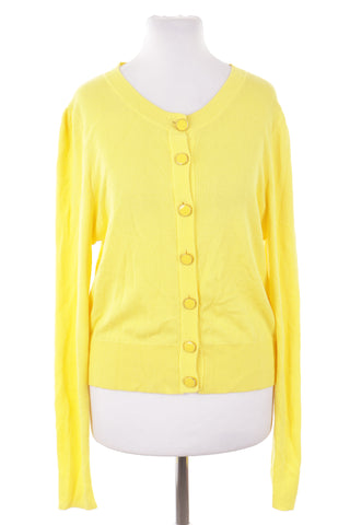 Gelber Pullover, 50 % Modal