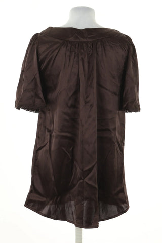 Braune Bluse