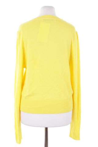 Gelber Pullover, 50 % Modal