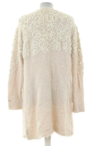 Cremefarbener Cardigan