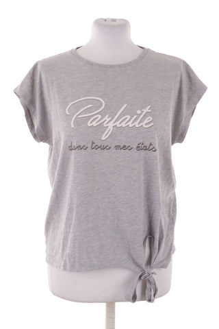 Graue Bluse
