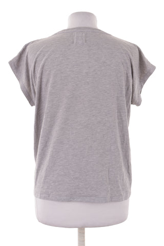 Graue Bluse