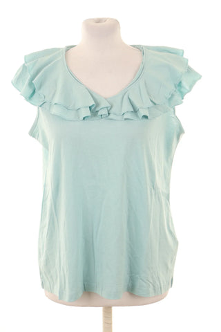 Blaue Bluse