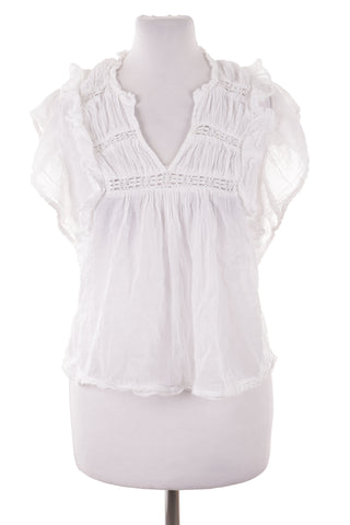 Weiße Bluse