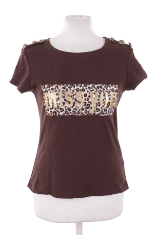 Bluse in Schokolade