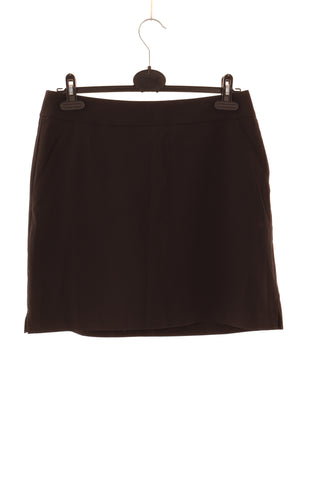Schwarze Rock-Shorts
