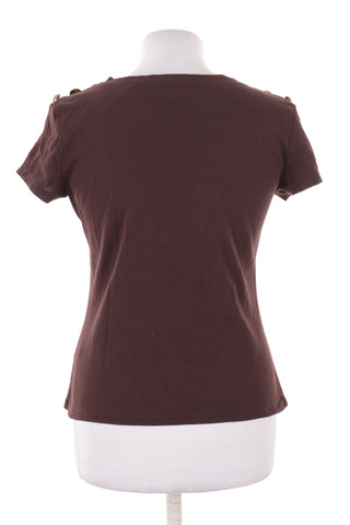 Bluse in Schokolade