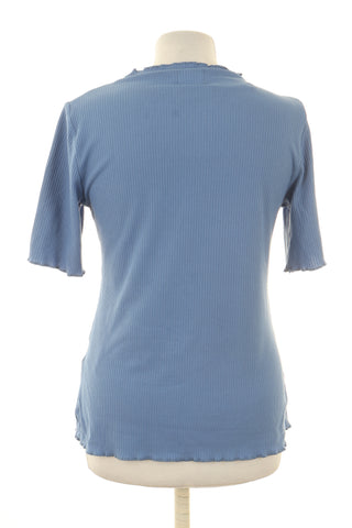 Blaue Bluse