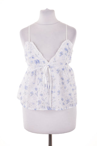 Top mit Blumenmuster