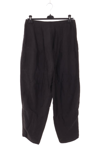 Schwarze Hose, 44 % Leinen