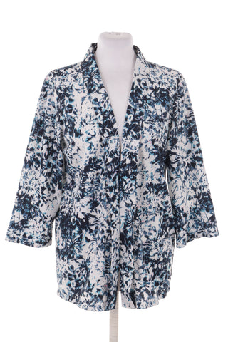 Gemusterte Strickjacke