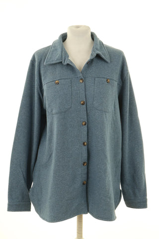 Blauer Pullover