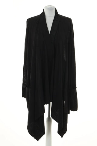 Schwarze Überwurfjacke