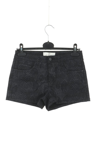Schwarze Shorts mit Muster