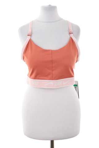 Aprikosenfarbener Sport-Top