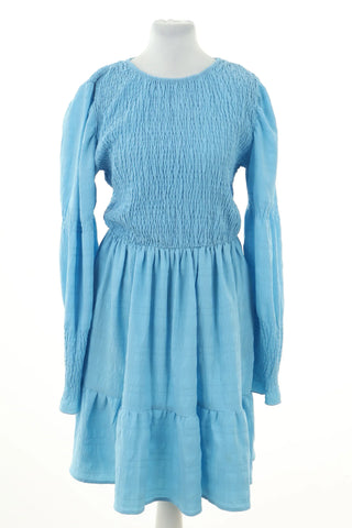 Blaues Kleid