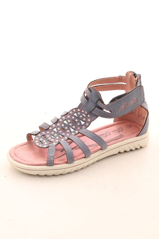 Blaue Sandalen
