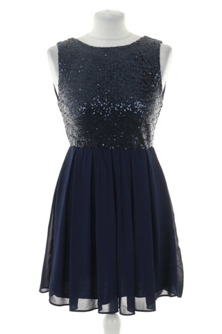 Dunkelblaues Kleid