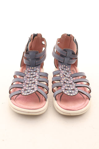 Blaue Sandalen