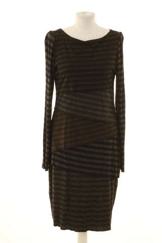 Kleid mit Streifen