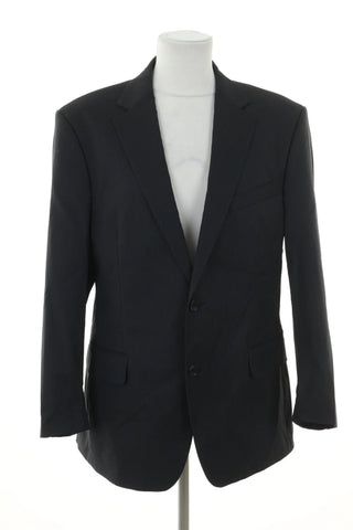 Marineblaue Jacke mit Streifen
