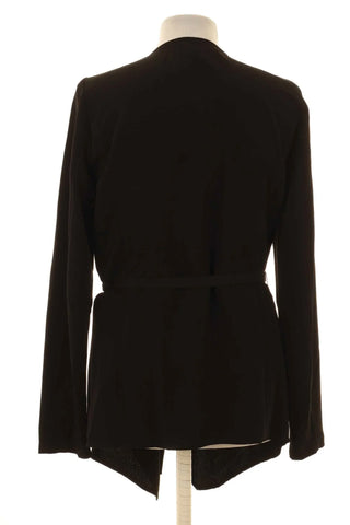 Schwarze Überwurfjacke