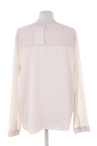 Cremefarbene Bluse
