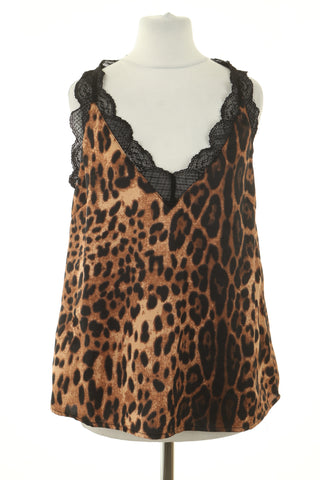 Top mit Leopardenmuster