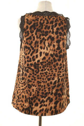 Top mit Leopardenmuster