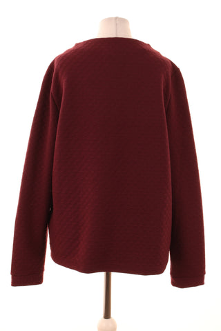 Bordeauxrote Bluse