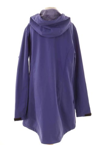 Violette, gefütterte Jacke