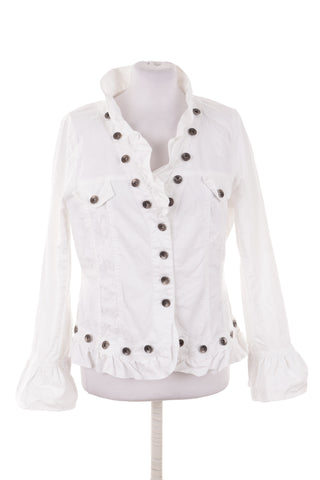 Weiße Jacke