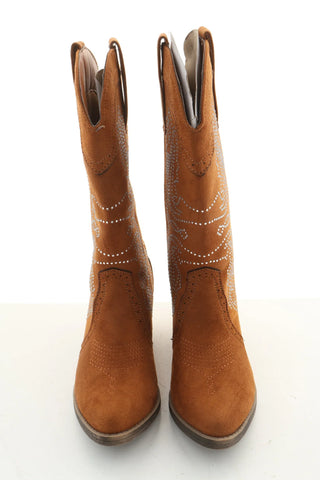 Braune Stiefel