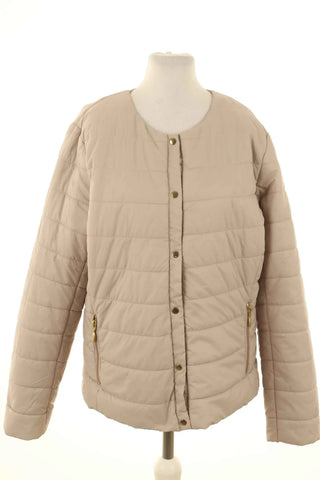 Beige Jacke