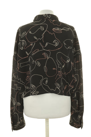 Bluse mit Muster