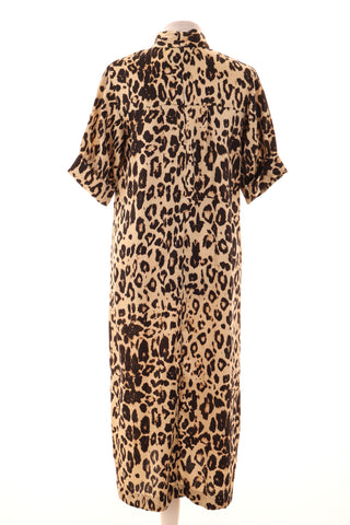 Leopardenmuster Kleid