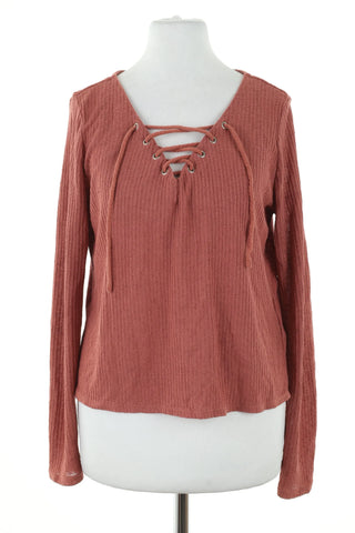 Braune Bluse
