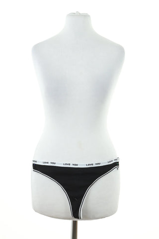 Schwarze Unterhose