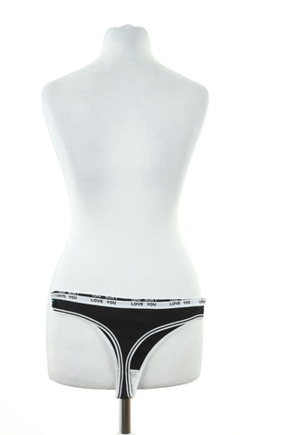 Schwarze Unterhose