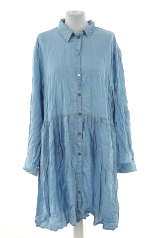 Blaues Kleid