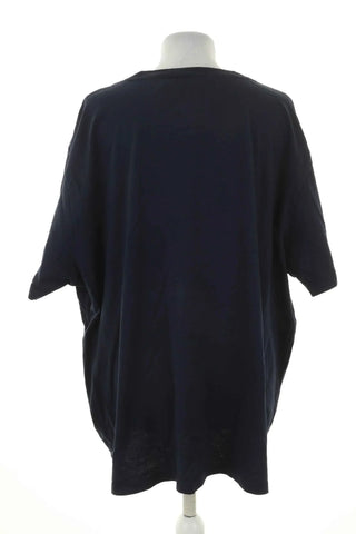 Dunkelblaue Bluse