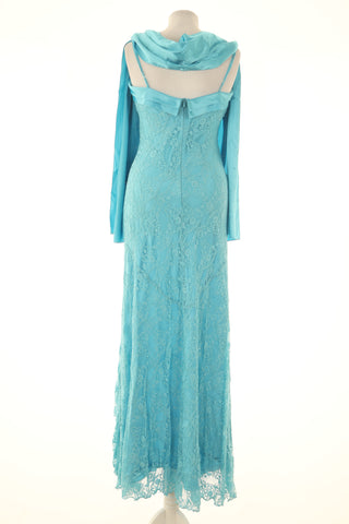Blaues Kleid