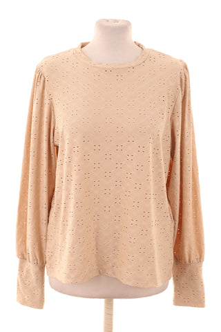 Beige Bluse