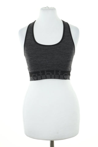 Graphitfarbenes Sporttop