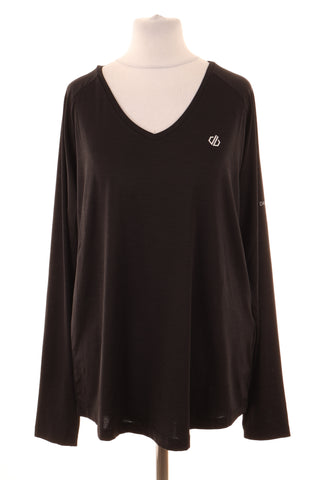Schwarzes Blusentop
