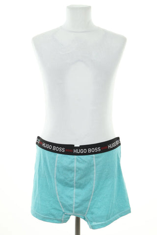 Blaue Boxershorts