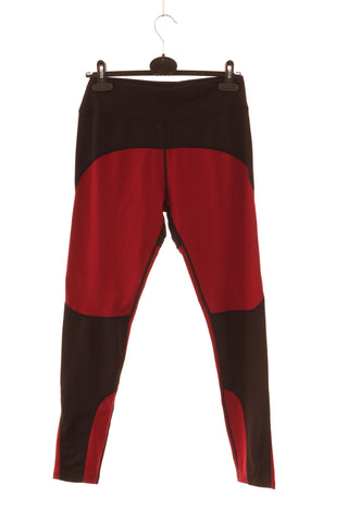 Leggings bordeaux-schwarz