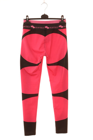 Leggings rosa-schwarz